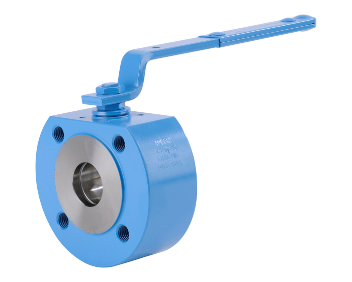 Carbon steel ball valve 720 wafer RF PN16 + ISO pad